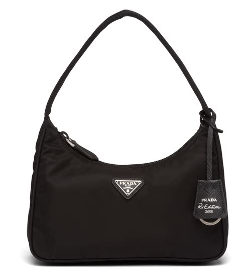 small prada pouch bag|Prada nylon pouch bag.